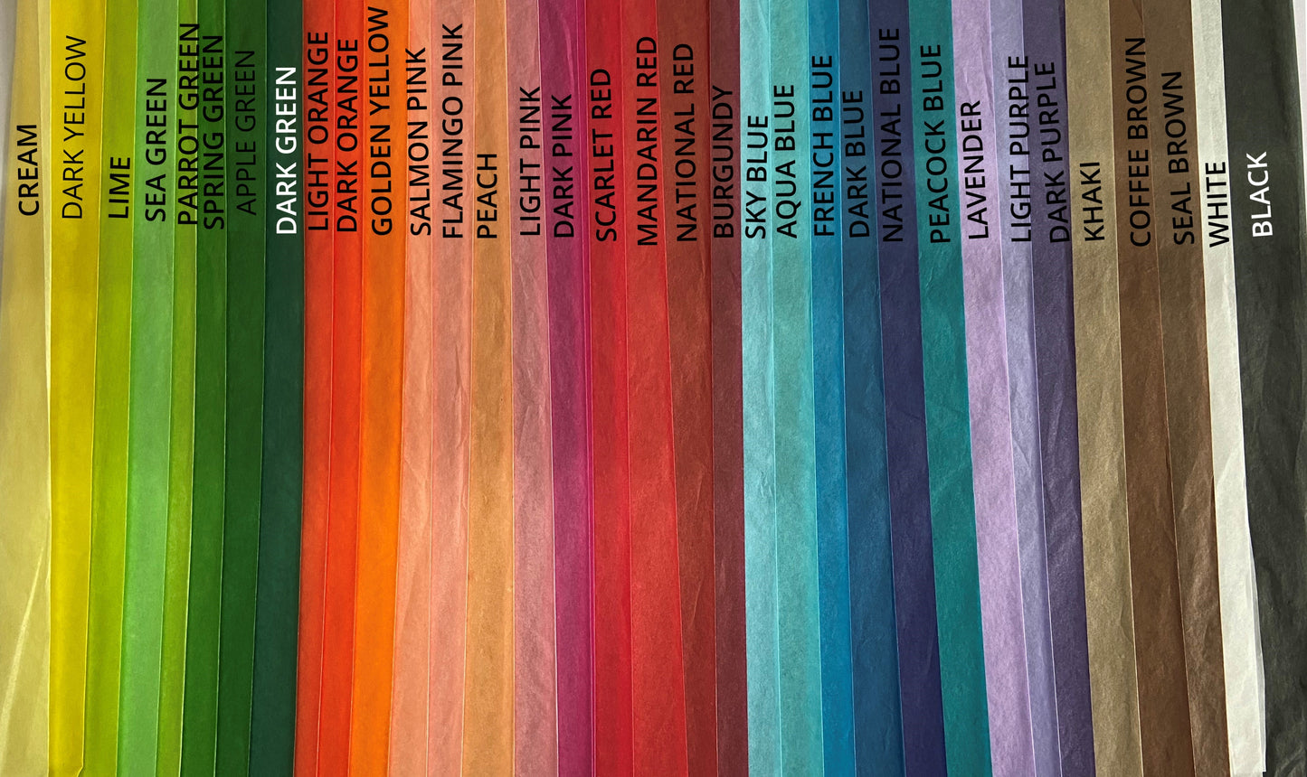 18 GSM Plain Packaging Papers 20 x 30 inch