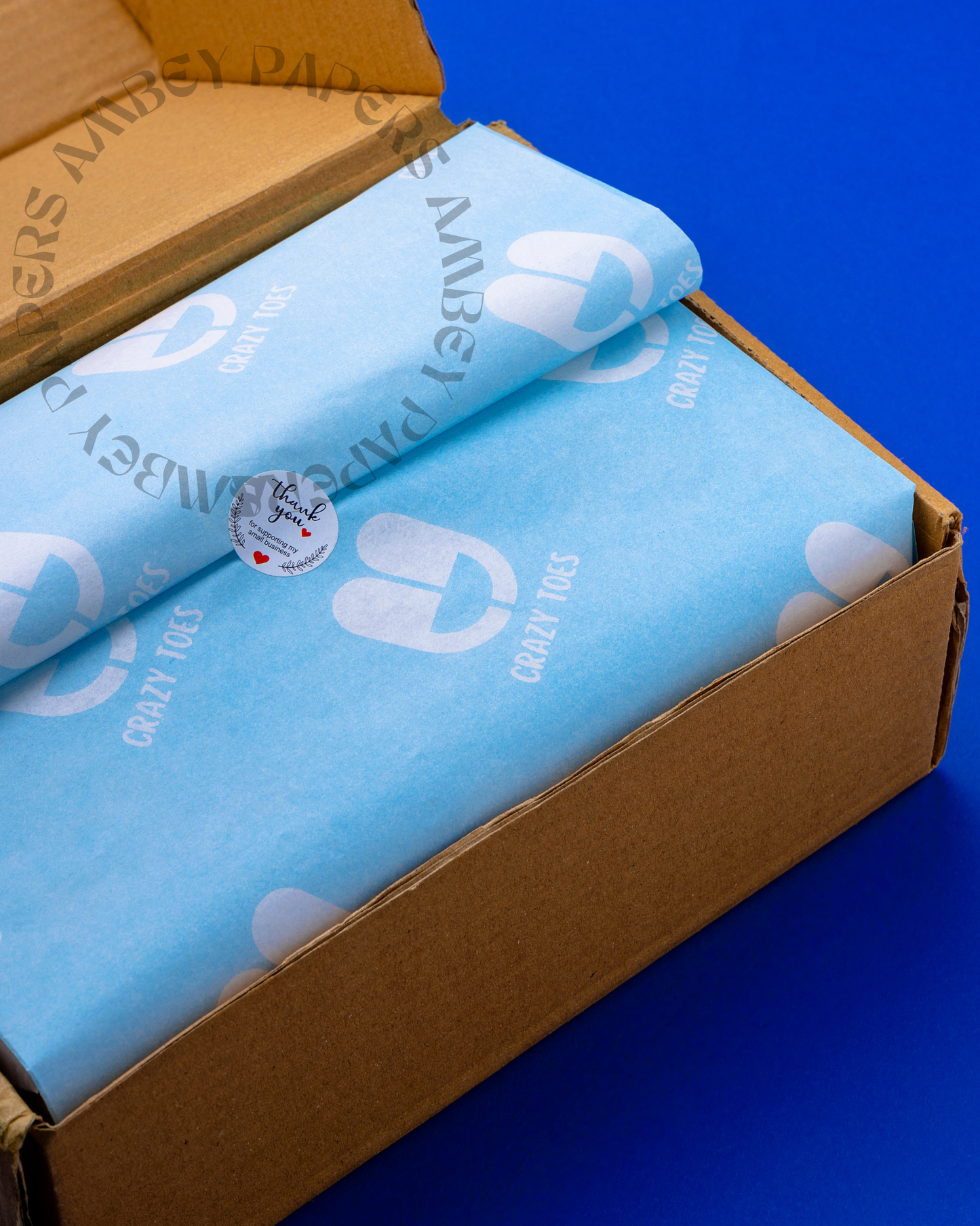 Custom Single Color Wrapping Tissue 20 x 30