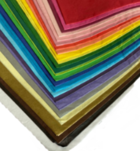 Multi-color Folded Plain Wrapping Papers 20x30 inch