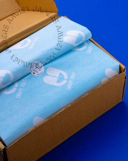 Custom Single Color Wrapping Tissue 20 x 30
